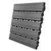 Aura 6PC Deck Patio Balcony Plastic Composite Outdoor Interlocking 12"x12"