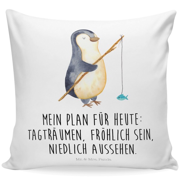 Mr. & Mrs. Panda 40 x 40 cm Cushion Penguin