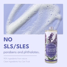 ROMIIE ZOI Foaming Hand Soap Refill Gift Set-3 Pack with Dispenser, Cruelty-Free and Biodegradable Formula, Moisturizing with Essential Oil for Sensitive Skin,Lavender Rosemary Scent,(33.8 Fl Oz x 3)