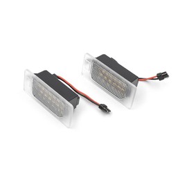 njssjd LED License Plate Light for Fiat 500X 2014-2019 SMD 12V 6000K White Cibus No Error
