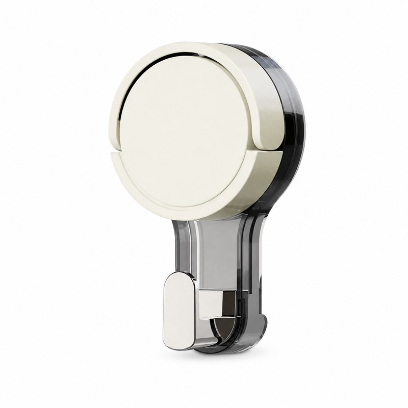 Vacuum Suction Hooks for Bathroom & Kitchen - No-Drill Removable