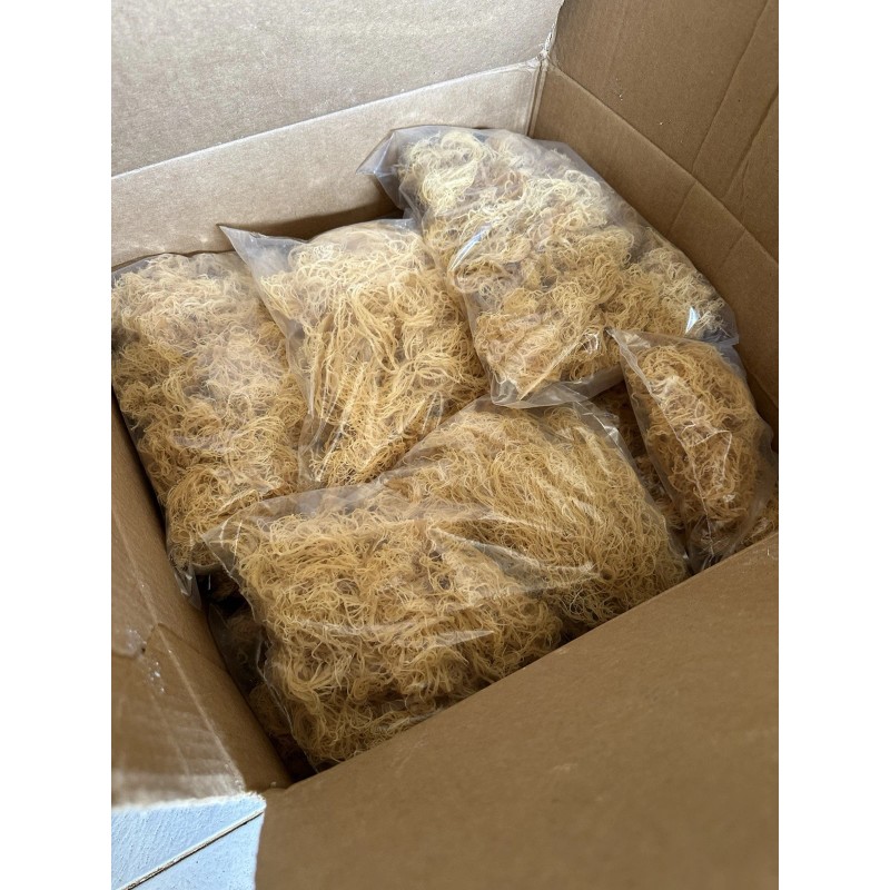 TrueSeaMoss Natural Sea Moss 8oz 100% Wildcrafted Caribbean Seamoss Superfood