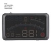 5.5in Car Projector Headup Display Set OBD2 HUD Windscreen Driving