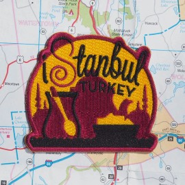 Istanbul Iron on Travel Patch - Great Souvenir or Gift for travellers