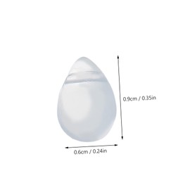 LALAFINA Elegant Czech Glass Teardrop Beads 50pcs Jewelry Accessories for Bracelet Charm Bulk Supply