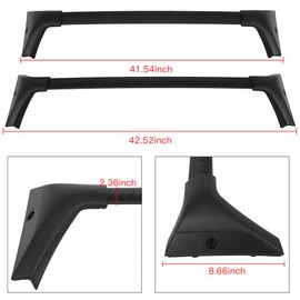 FINDAUTO Roof Rack Fit For Nissan Rogue 2021-2022 Roof Rack Cargo Carrier for Roof Cargo, Canoe Kayak, Bike, Skiboard,Max Loading 165LBS