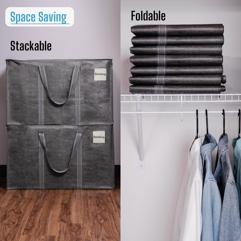 VENO 6 Pack Moving Bags, Heavy Duty, Moving Boxes Alternative,