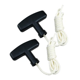 YMPEKA 2 Set Pull Cord 3.9 ft with Recoil Starter Handle for Honda GX160 GX200 GX240 GX270 GX340 GX390 Pull Starter Recoil Starter Handle Hand Grip Rop ﻿