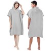 Poncho de Surf con Capucha de Microfibra, 90x 110cm Bata