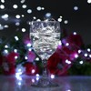 BXROIU 2 x20LEDs Fairy Lights Battery Operated, Silver Wire 2