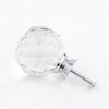 Yesmin Crystal Door Knobs,4 Pcs 30MM Crystal Drawer Carbinet Door