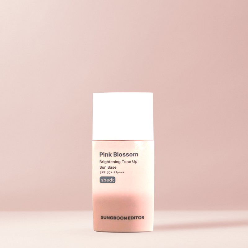 Ingredient Editor 성분에디터 핑크블라썸 톤업 선베이스 햇빛 차단 보호 제30ml