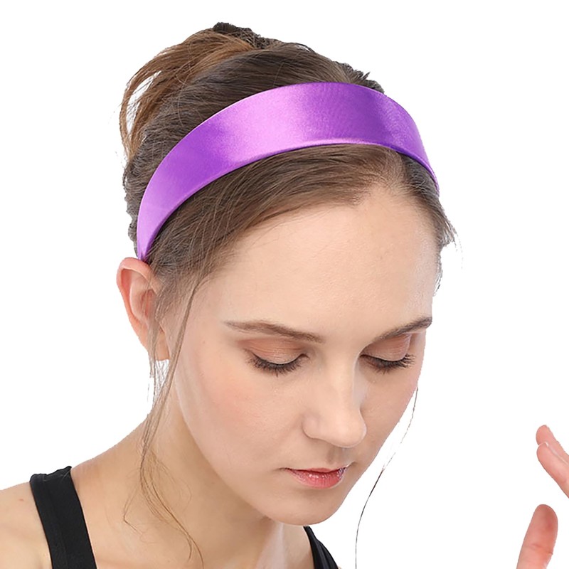 Lauthentic.S - Diadema morada y bufanda verde para disfraz de