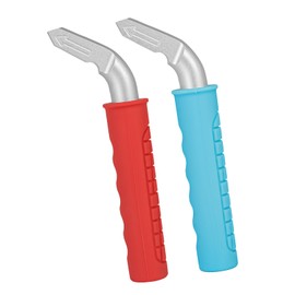 Gezen 2 Pack Car Door Handle for Elderly，Portable Car Handle Assist Auto Grab Bar Cane Support Vehicle Support Handle for Elderly and Handicapped, Red and Blue