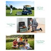 BAIXIXIG Golf Trunk Organizer, 2-Layer Storage with Shoe Pocket, Storage