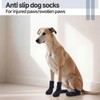 PUMYPOREITY 2 Pairs Anti Scratch Socks for Cats, Soft Paw