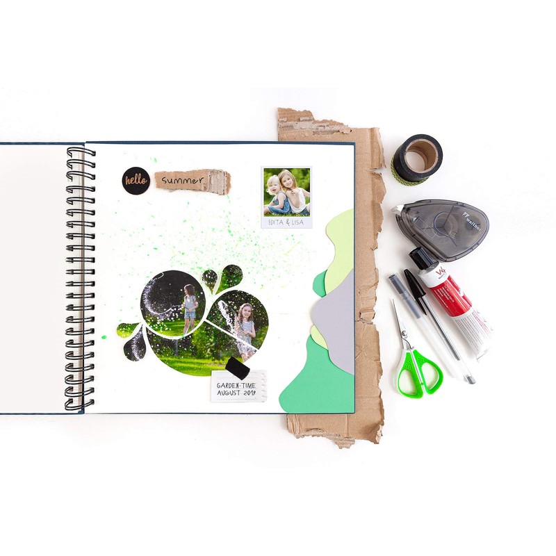 walther design SA-133 Spiral Photo Album Elephant Hearting 25 x