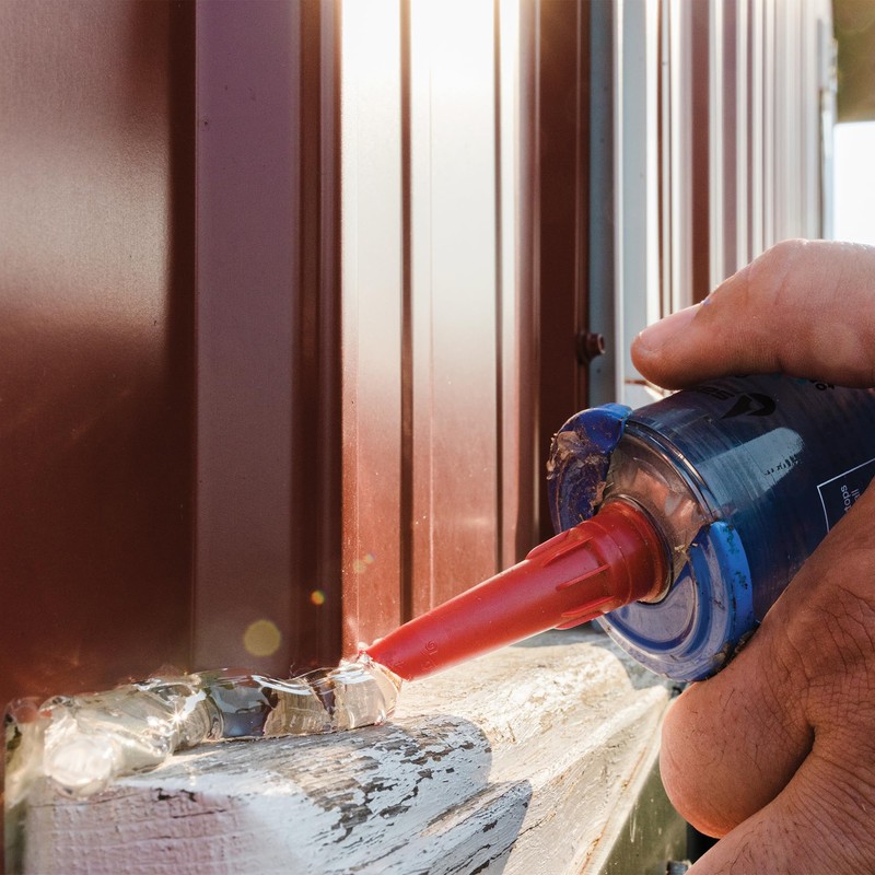 SASHCO 13080 Lexel Synthetic Rubber, 10.5 oz, White, Voc