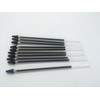 Pack of 10 Black Ink Ballpoint Pen Refills by Janrax