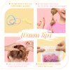 Dreamlover Hair Elastics, Elastic Hair Bands for Girls, Small Rubber