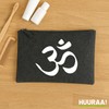 Huuraa Toiletry Bag Hinduism Om Gift Cosmetic Bag Charcoal 1