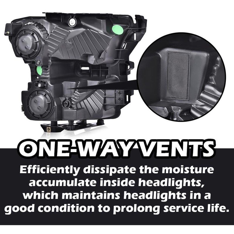PIT66 Headlights Assembly Compatible with 2015 2016 2017 Ford F150