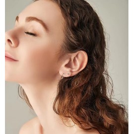 Small Silver Hoop Earrings, Sterling Silver Hoop Earrings For Women Hypoallergenic Earrings Tiny Huggie Hoop Silver Earrings Set For Men 3 Pairs 10mm 12mm 15mm