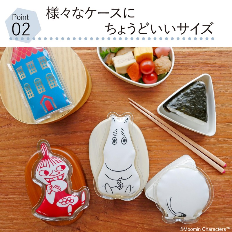 Moomin Ice Packs, Long Lasting, Mini Cold Insulation, Bento Box,