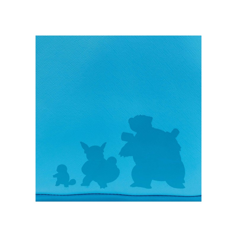 Loungefly Pokémon Squirtle Evolution Triple Pocket Backpack Standard