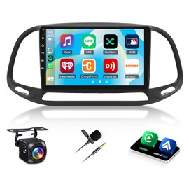 Saitedudu Android 13 Car Stereo for Dodge RAM ProMaster City 2015-2021 Car Radio 9 inch IPS Touch Screen with Carplay Android Auto Mirror Link Bluetooth FM GPS DSP HiFi WiFi SWC Backup Camera