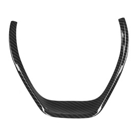 Outbit Steering Wheel Trim, Steering Wheel Cover, Carbon Fiber Style Car Steering Wheel Decoration Cover for 3 4 Series F30 F32