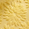 Artoid Mode Yellow Soft 3D Jacquard Dahlia Floral Pinnata 100%Cotton