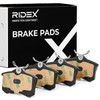 RIDEX 402B0029 Rear Brake Pads for VW Golf III (1E7,