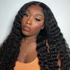 Momaksa 13x6 Lace Front Wigs Human Hair 200 Density Deep
