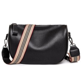 YUHONLNOR Camera Bags for Women Crossbody Bag Fanny Pack for Women Leather Bags for Women Shoulder Bag with Adjustable Wide Strap- Multipurpose Shoulder,Black.