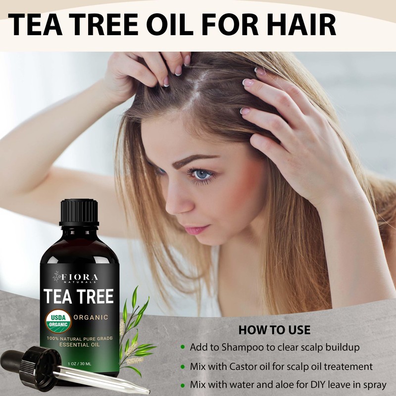 Fiora Naturals Fiora Naturals Tea Tree Oil & Peppermint Oil