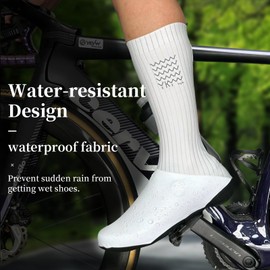 YKYWBIKE Cycling Shoe Covers for Men and Women,Waterproof Shoe Cover for Cycling,Reusable Bike Shoes Covers,Rain Overshoes for Mountain Road Bike Bicycle Cycling Shoes