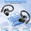 Hupoaf Wireless Earbuds Bluetooth 5.4 Headphones Sport, 2025 Bluetooth Earbuds