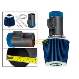 RW SERIES - MATTE BLACK PIPE BLUE - COLD AIR INTAKE FOR 04-11 CROWN VICTORIA/GRAND MARQUIS 4.6L V8