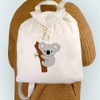 Azeeda 'Koala On Tree' Canvas Rucksack/Backpack (RK00011622)