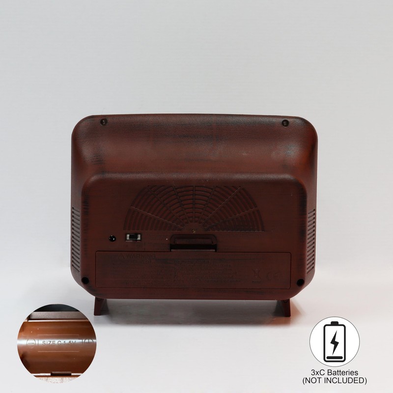 Acrylic LED & Water Spinning Retro TV BO, Light up,