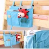 Createy Bedside Caddy Hanging Bed Organizer Storage Bag Pocket for