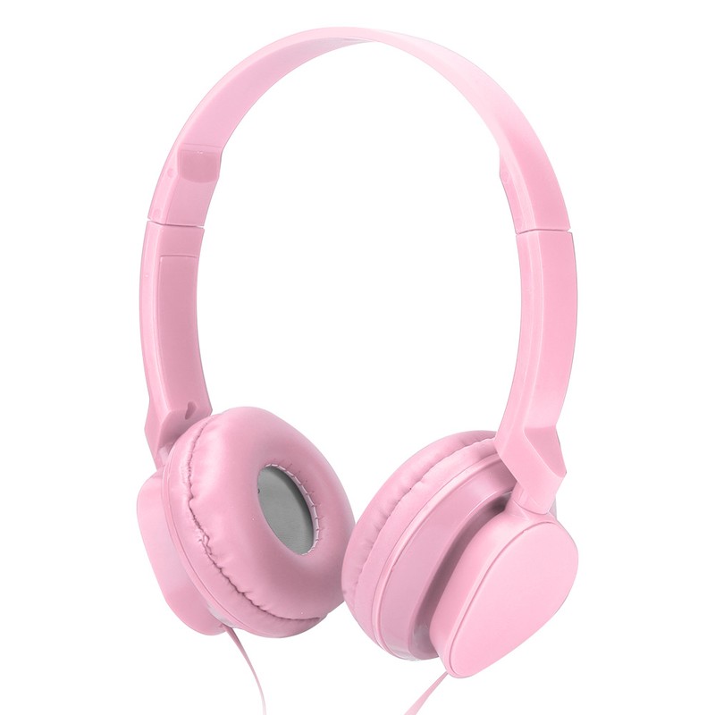 Wired Headphones Over Ear Headsets Stereo Sound Earphone with Mic