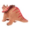 Soft Stuffed Triceratops Toy Cartoon Multi Function Stimulation Triceratops Plush