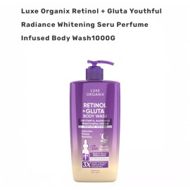 Luxe Organix Retinol + Gluta Youthful Radiance Whitening Serum Body Wash (1000g)