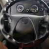 AQJ 15" DIY Steering Wheel Cover Genuine Leather for FORD