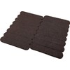Shepherd Hardware 9865 1/2-Inch x 2-5/8-Inch Heavy Duty Self-Adhesive Felt
