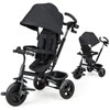HONEY JOY Tricycle, 6 in 1 Kids Trike Stroller w/Adjustable
