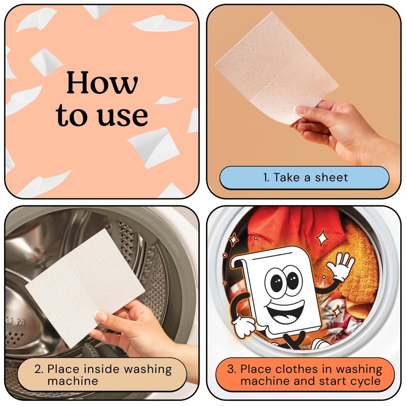 Freddie Laundry Detergent Sheets - Recyclable Packaging - No Mess