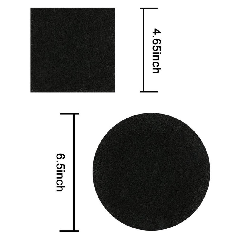 Abakoo Compost Bin Filters, 12 Pack, Activated Carbon Filters for